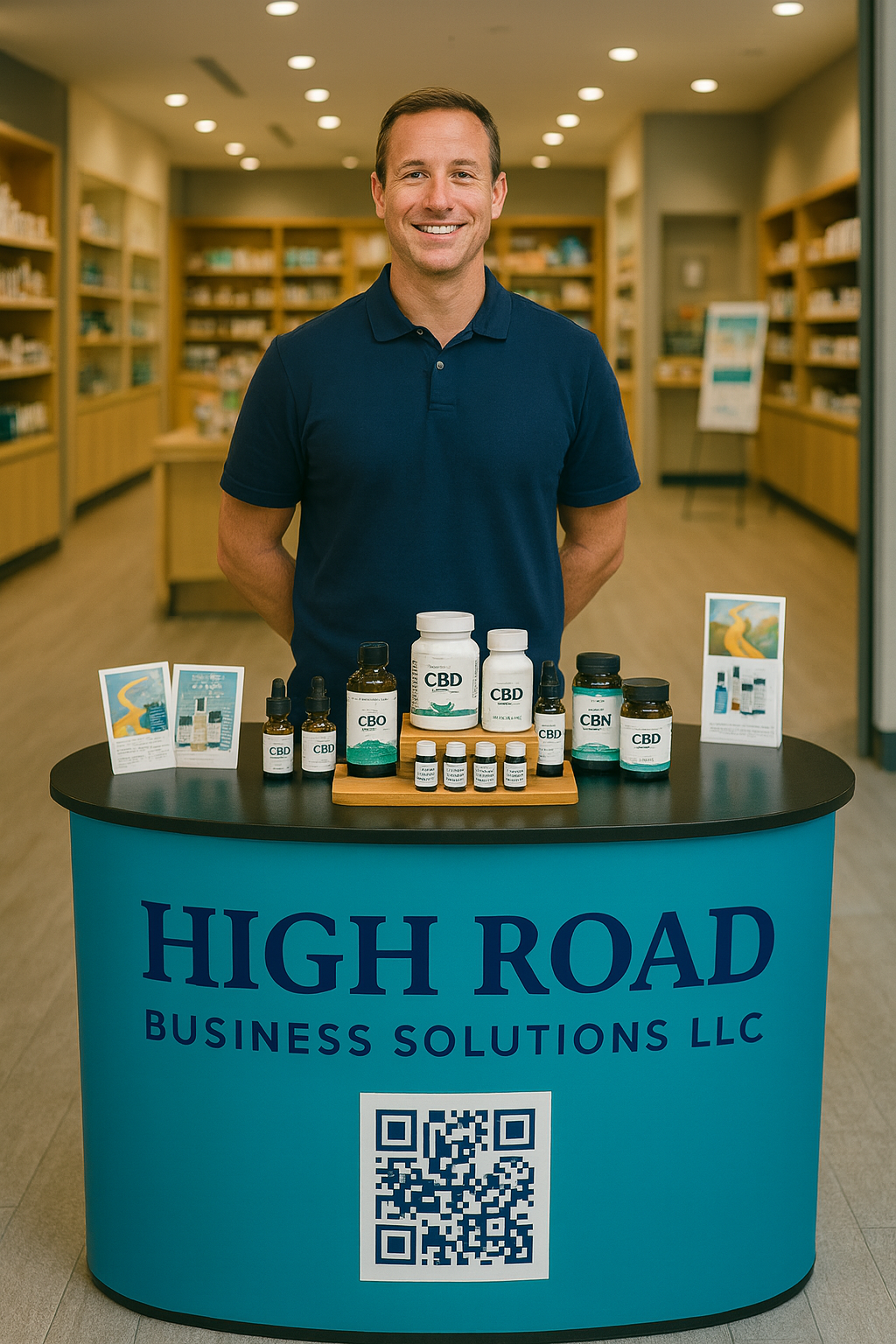 Live retail pop-up execution after training